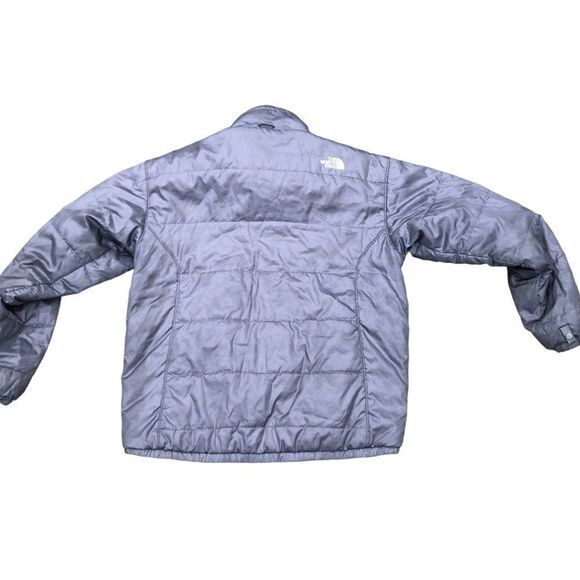 Vintage The North Face Jacket Gray Puffer Coat Gray Large - Picture 4 of 16